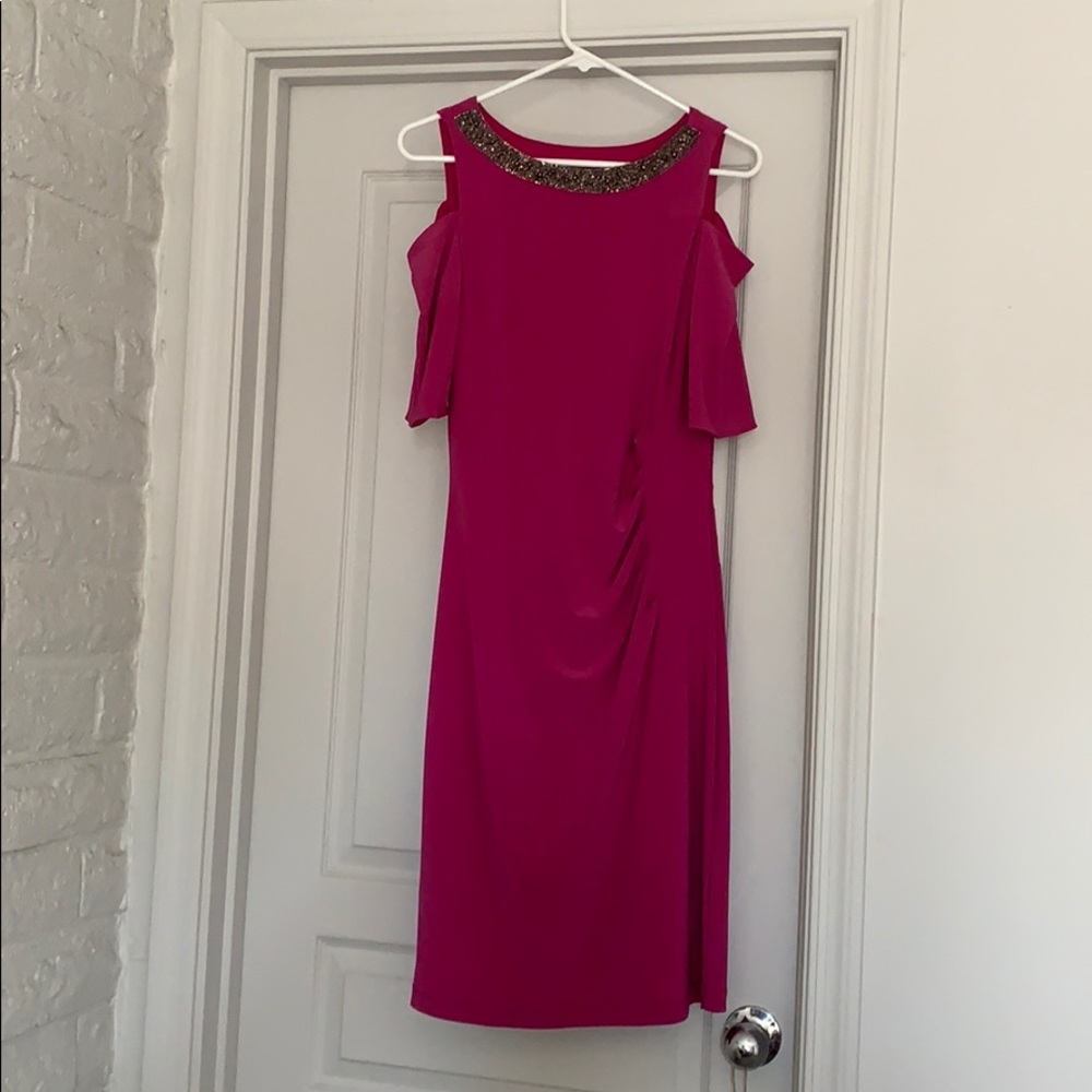 Beautiful fuchsia dress